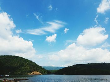 Scenic shot of calm lake