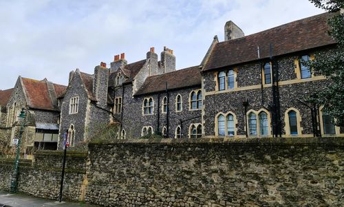 Exterior of old building