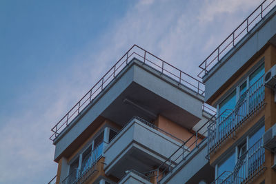 Low angle view of building against sky