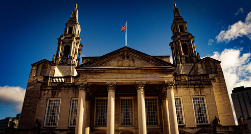 Low angle view of cathedral against sky