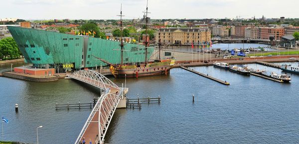 River with buildings in background