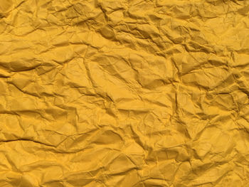 Full frame shot of yellow paper