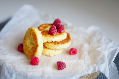 Close-up of cake on plate