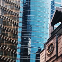 Low angle view of modern building