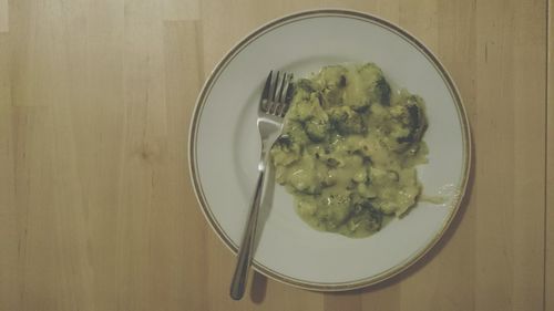 Close-up of food in plate