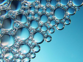 Close-up of bubbles