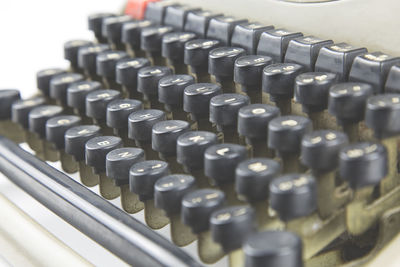 Close-up of computer keyboard