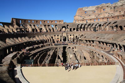 Tourists in grand canyon