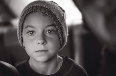 Close-up of cute girl