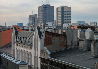 Buildings in city