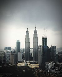 View of cityscape against sky