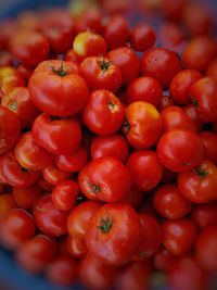 Full frame shot of tomatoes for sale