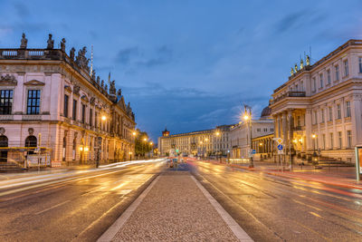 Buildings in city