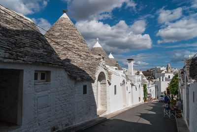 Buildings against sky in city