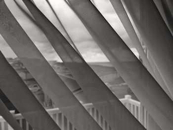 Low angle view of modern building