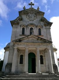 Low angle view of cathedral against sky