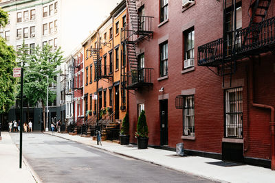 Street amidst buildings in city