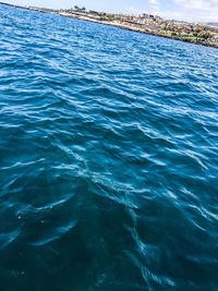 Full frame shot of rippled water