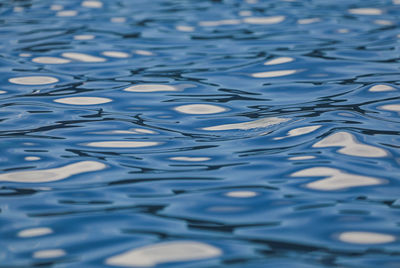 Full frame shot of rippled water