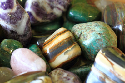 Full frame shot of stones