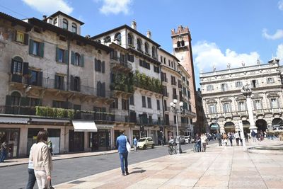 Buildings in city