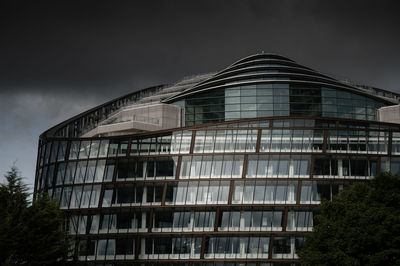 Low angle view of building against sky