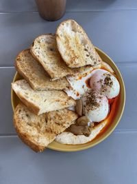 Close-up of food in plate