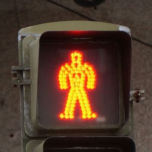 Close-up of illuminated light