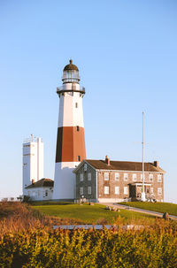 Montauk lighthouse museum, long island new york landscape