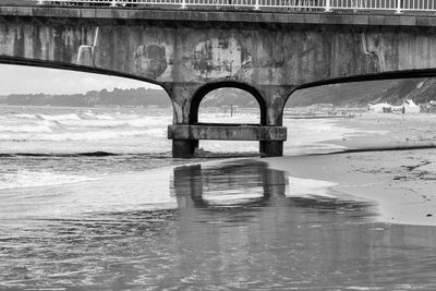 Bridge at beach