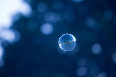 Close-up of moon against sky