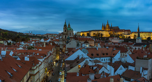 View of cathedral against cloudy sky