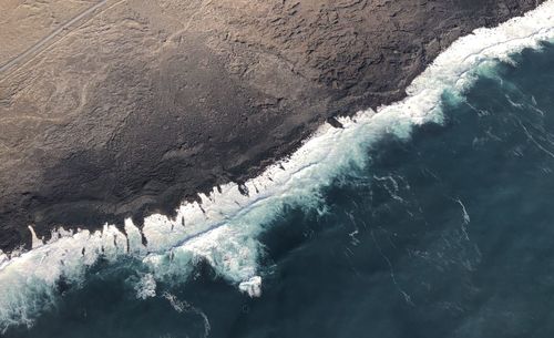 Iceland overhead shot