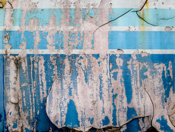 Full frame shot of weathered wall