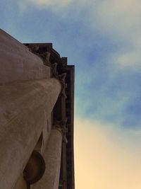 Low angle view of building against sky