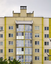 Low angle view of building against sky