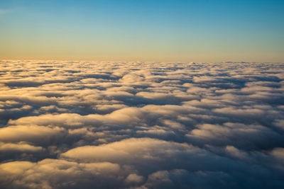 Scenic view of clouds in sky