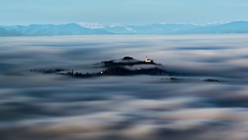 Scenic view of cloudscape against sky