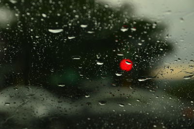 Close-up of water drops