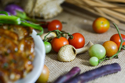 Close-up of tomatoes
