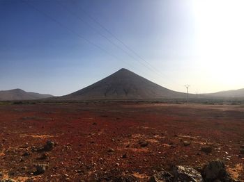 View of mountain against sky