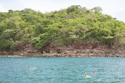 Scenic view of calm sea