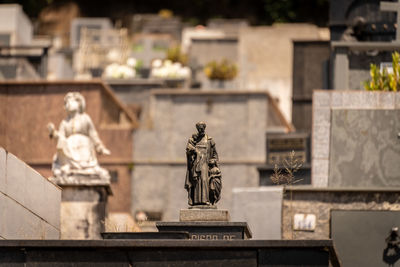 Close-up of chess pieces