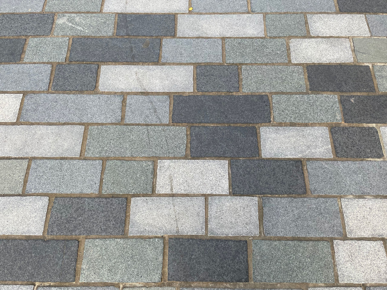 HIGH ANGLE VIEW OF STONE TILED FLOOR