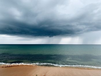 The black sea near feodosia in crimea