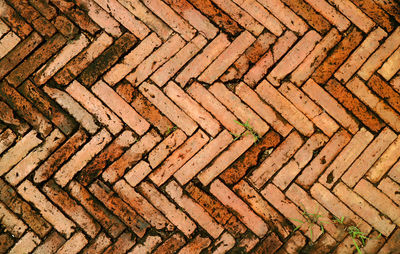 Full frame shot of roof tiles