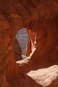 View of rock formation