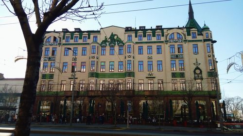 View of buildings in city