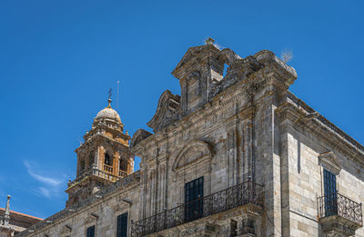 Monastery of san salvador in the town of celanova, ourense, spain