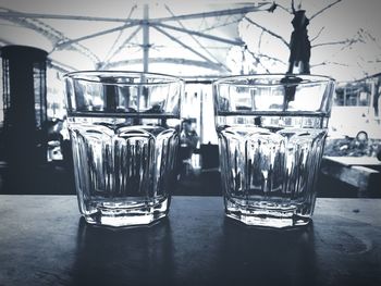 Close-up of drink on table